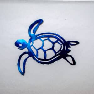 Sea Turtle Metal Art