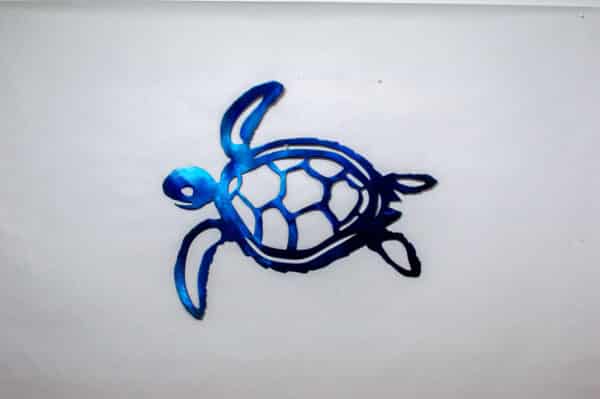 Sea Turtle Metal Art